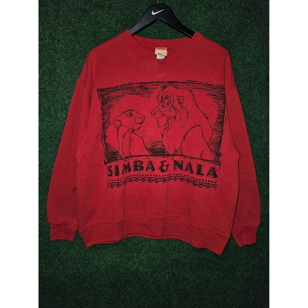 Vintage disney The Lion King crewneck  Simba & Nala